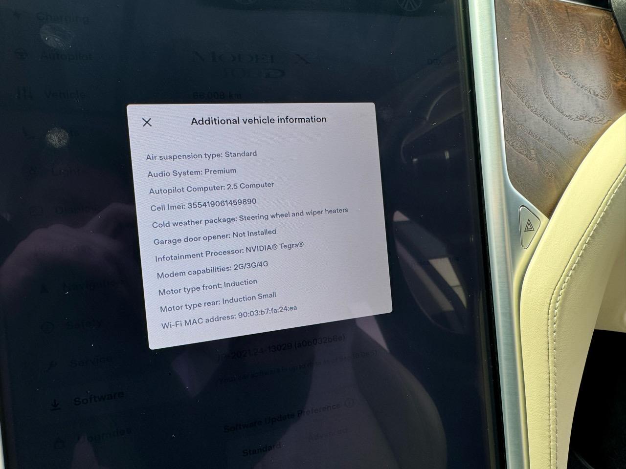2017 Tesla Model X 100D 6 Seat Long Range