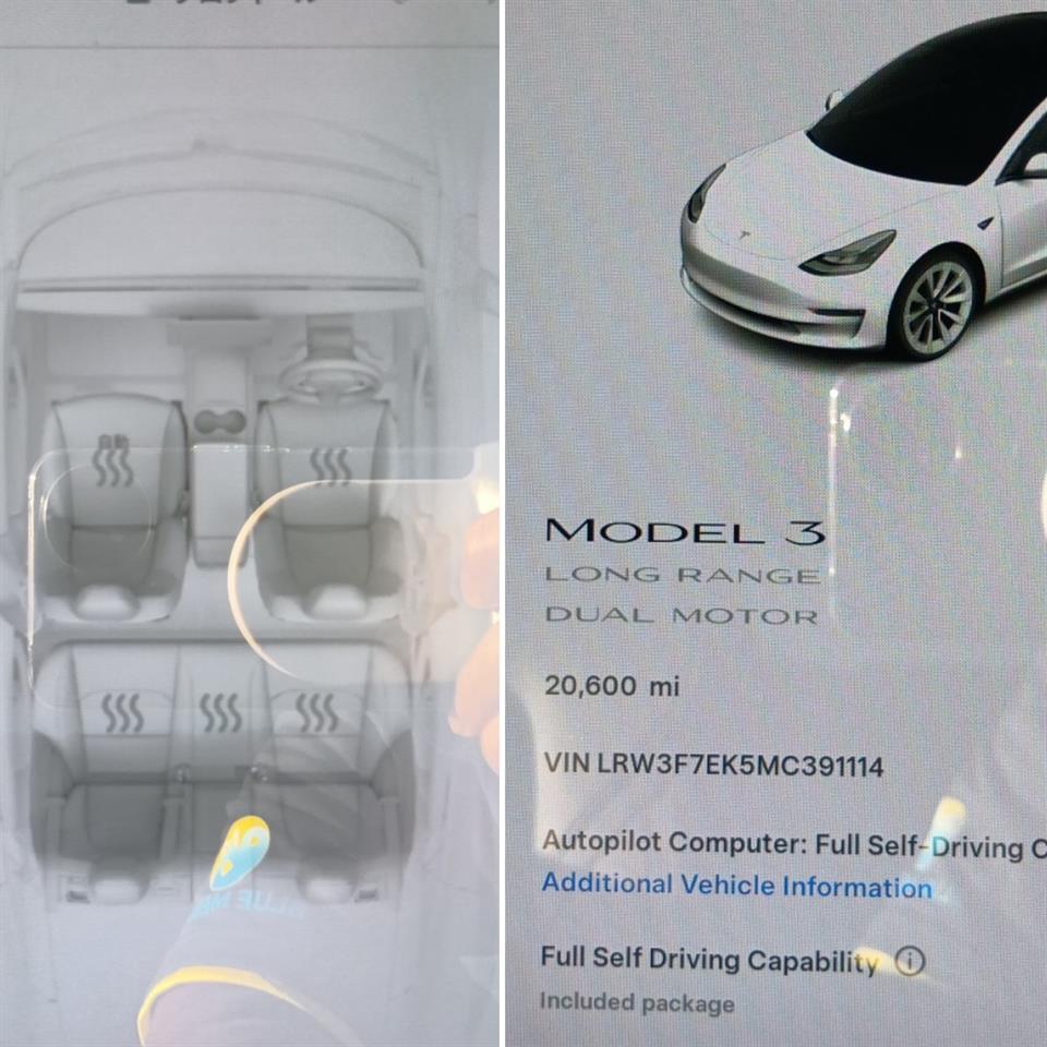2021 Tesla Model 3 Long Range AWD