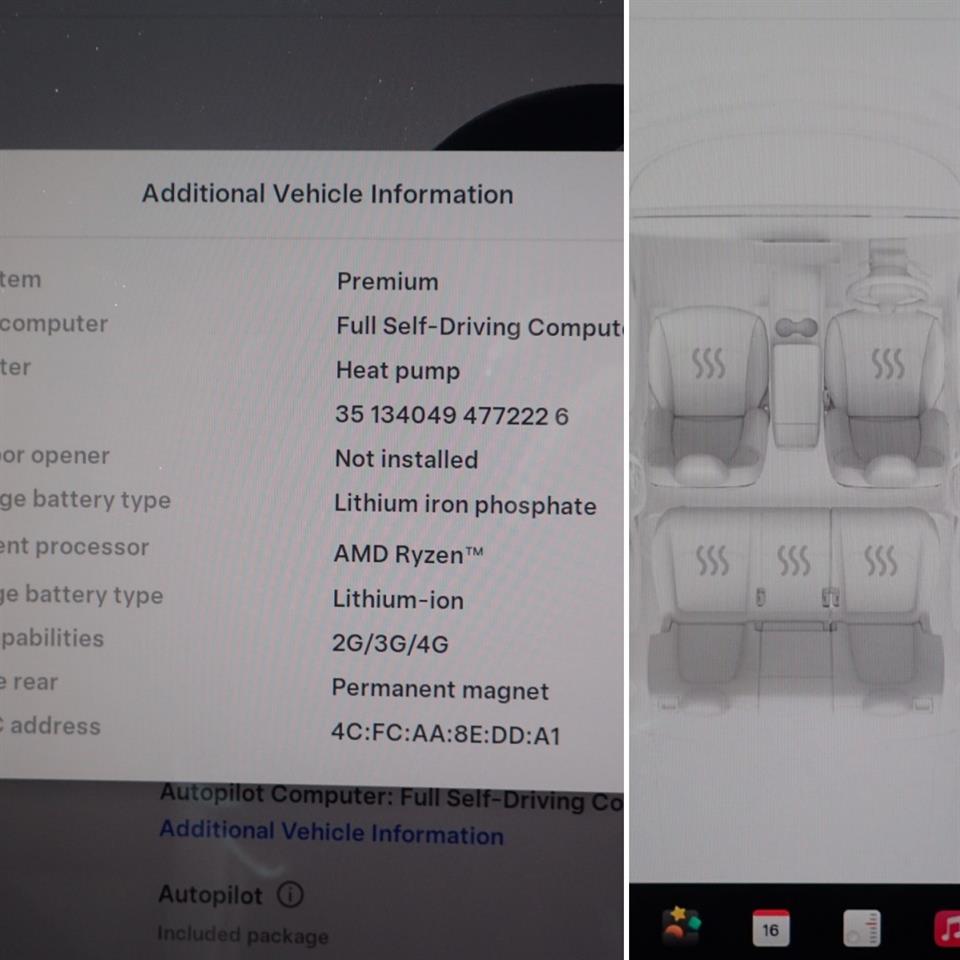 2023 Tesla Model Y REAR WHEEL DRIVE 60K