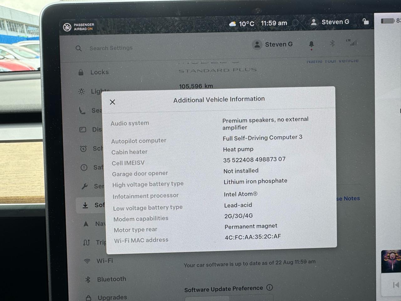 2021 Tesla Model 3 SR + Refresh LFP